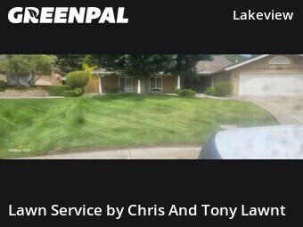 Lawn mowing work completed in Stockton, CA