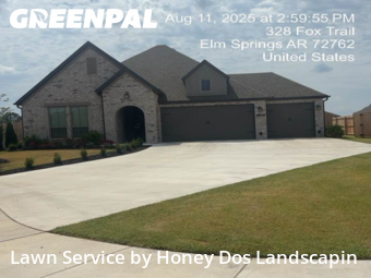 Grass Care in Springdale, 72762, Lawn Management by Honey Dos Landscapin, work completed in Nov , 2025