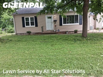 Yard Mowingin Belleville,62226,Grass Cut by All Star Solutions, work completed in Jun , 2026