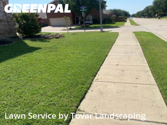 Lawn Servicein Keller,76244,Lawn Maintenance by Tovar Landscaping, work completed in Dec , 2025
