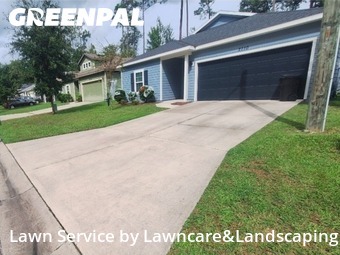 Front Yard Mowing in Gainesville, 32653, Lawn Cutting by Lawncare&Landscaping, work completed in Dec , 2025