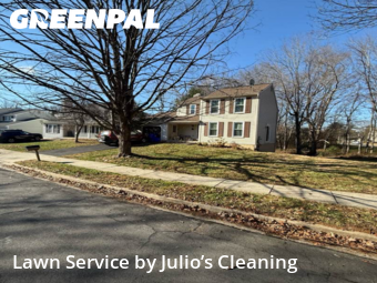 Yard Management in Gaithersburg, 20879, Lawn Mowing by Julio’s Cleaning, work completed in Dec , 2025