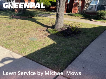 Lawn Cutin Euless,76040,Lawn Mowing by Michael Mows, work completed in Jan , 2026