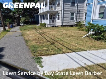 Lawn mowed in Quincy, 2169