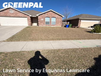 Yard Cuttingin White Settlement,76108,Yard Mowing by Esquivias Lawncare, work completed in Jan , 2026