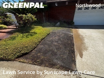 Lawn mowing work completed in Irvine, CA