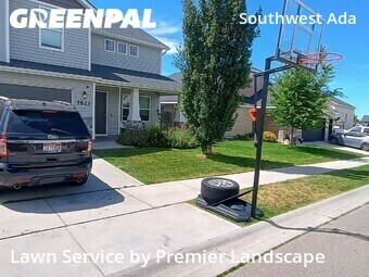 Lawn mowed in Boise, 83709