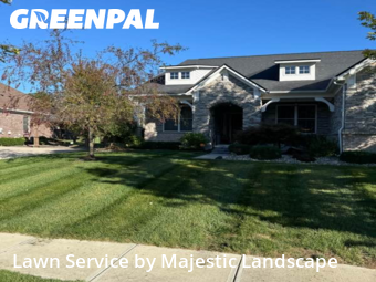Weed Trimming in Noblesville, 46062, Yard Mowing by Majestic Landscape , work completed in Nov , 2025