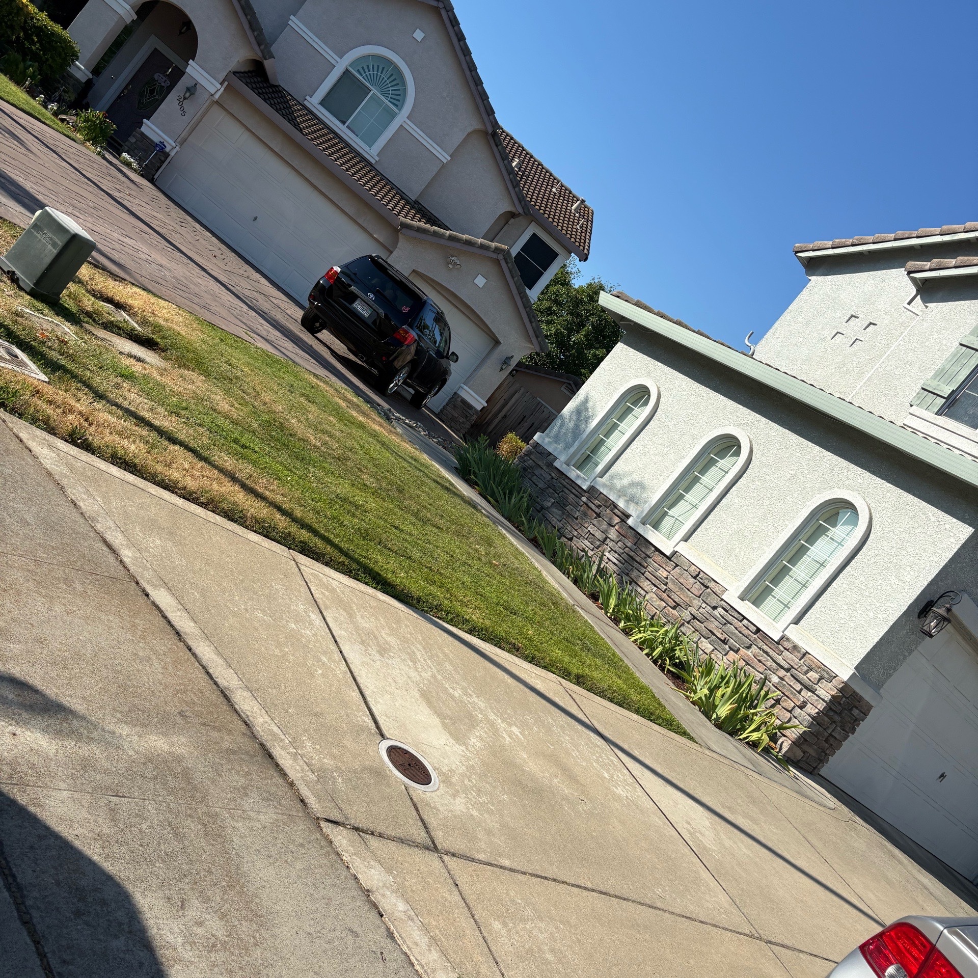 Lawn mowing work by Mojica Lawn Care Llc in Rocklin, CA