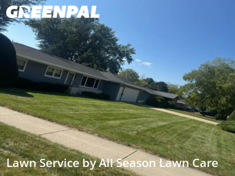 Yard Maintenance in Oregon, 53575, Yard Work by All Season Lawn Care, work completed in Oct , 2025