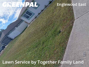 Lawn mowed in Englewood, 34224