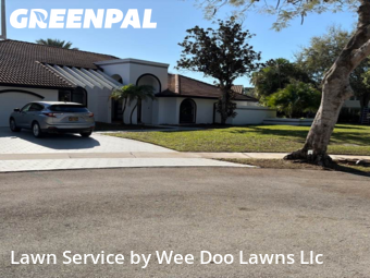 Lawn mowed in Boca Raton, 33434