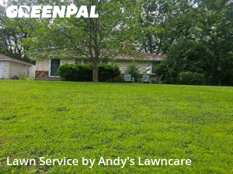 Front Yard Mowing in Edina, 55435, Yard Maintenance by Andy's Lawncare, work completed in Nov , 2025