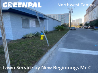 Lawn Carein Tampa,33606,Grass Cutting by New Begininngs Mc C, work completed in Dec , 2025