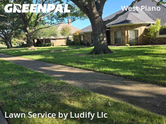 Grass Cuttingin Plano,75023,Lawn Mowing Service by Ludify Llc , work completed in Oct , 2025