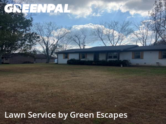 Lawn Cuttingin Murfreesboro,37128,Lawn Maintenance by Green Escapes, work completed in Nov , 2025