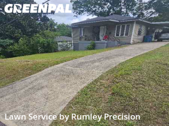 Yard Mowingin Brighton,35020,Lawn Care by Rumley Precision , work completed in Jan , 2026