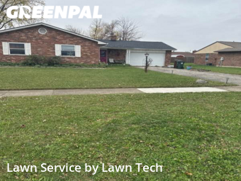 Yard Care in Trotwood, 45426, Yard Cutting by Lawn Tech, work completed in Oct , 2025