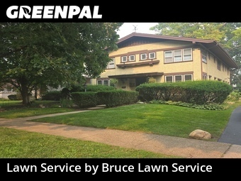 Completed mowing work