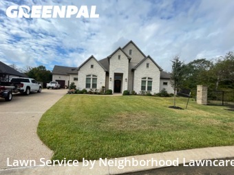 Grass Cutting in College Station, 77845, Lawn Work by Neighborhood Lawncare, work completed in Dec , 2025