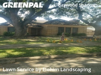 Lawn Mowingin Pasadena,77505,Lawn Care by Elohim Landscaping, work completed in Nov , 2025