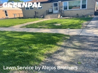 Lawn mowed in Tinley Park, 60477