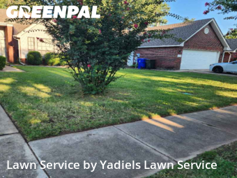 Lawn Mowingin Norman,73072,Lawn Maintenance by Yadiels Lawn Service, work completed in Feb , 2026