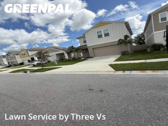 Grass Cuttingin Wesley Chapel,33545,Lawn Care Service by Three Vs , work completed in Nov , 2025