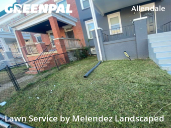 Lawn mowed in Baltimore, 21229