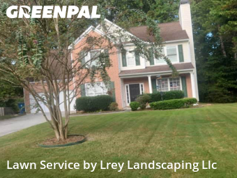 Grass Cuttingin Alpharetta,30009,Lawn Care by Lrey Landscaping Llc, work completed in Oct , 2025
