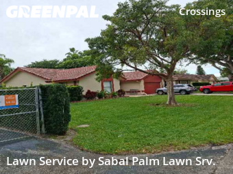 Lawn mowed in Coral Springs, 33065