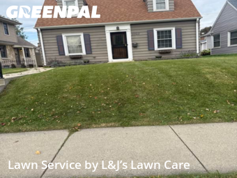Backyard Mowing in West Allis, 53219, Turf Services by L&J’s Lawn Care , work completed in Nov , 2025