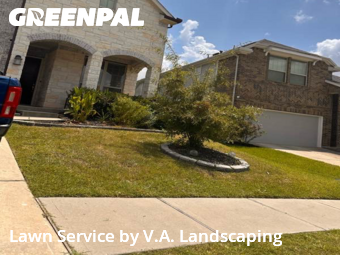 Grass Cutin Conroe,77304,Lawn Mowing Service by V.A. Landscaping, work completed in Nov , 2025
