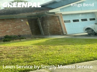 Grass Cuttingin Baytown,77521,Lawn Cutting by Simply Mowed Service, work completed in Jan , 2026
