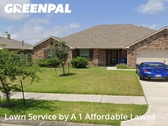 Lawn mowed in Texas City, 77590