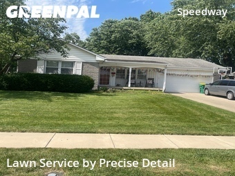 Lawn mowed in Speedway, 46224