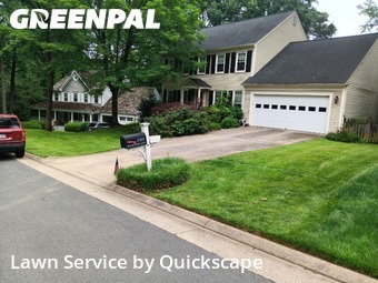 Yard Upkeep in Reston, 20194, Mowing Services by Quickscape , work completed in Oct , 2025