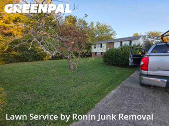 Yard Cuttingin Clarksville,37042,Lawn Care by Ronin Junk Removal , work completed in Oct , 2025