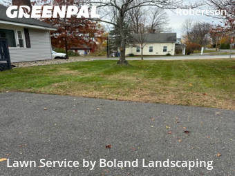 Backyard Mowing in Manchester, 6040, Yard Work by Boland Landscaping, work completed in Dec , 2025
