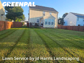 Backyard Mowing in Burlington, 27215, Grass Services by Jd Landscaping, work completed in Nov , 2025