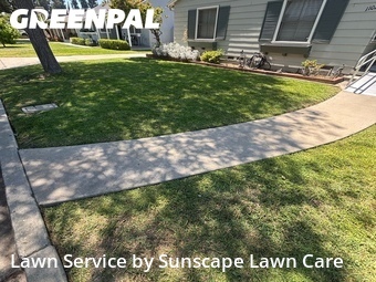 Lawn mowing work completed in Whittier, CA