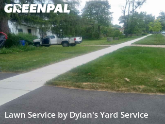 Yard Upkeep in Villa Park, 60181, Yard Mowing by Dylan's Yard Service , work completed in Dec , 2025