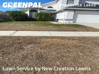 Grass Cutin Brandon,33511,Lawn Maintenance by New Creation Lawns, work completed in Feb , 2026