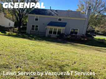 Backyard Mowing in Bowie, 20716, Mowing Services by Vazquez&T Services, work completed in Nov , 2025