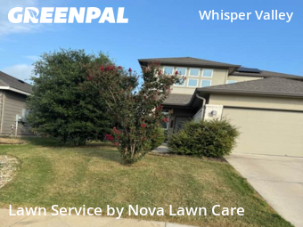 Lawn Maintenance in Manor, 78653, Front Yard Mowing by Nova Lawn Care , work completed in Nov , 2025