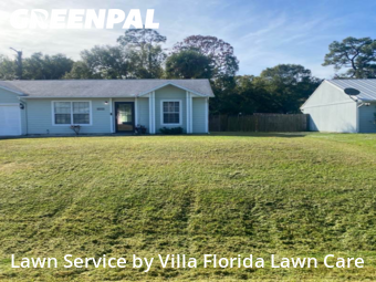 Lawn Maintenance in Fort Pierce, 34951, Front Yard Mowing by Villa Florida Lawn Care, work completed in Dec , 2025