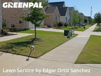 Lawn Cutin Frisco,75035,Yard Mowing by Edgar Ortiz Sanchez, work completed in Jul , 2026
