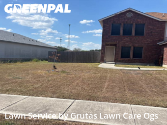 Lawn Maintenancein Seguin,78155,Lawn Mowing by Grutas Lawn Care Ogs, work completed in Dec , 2025