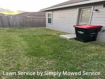 Grass Cutin Baytown,77521,Lawn Maintenance by Simply Mowed Service, work completed in Jun , 2026