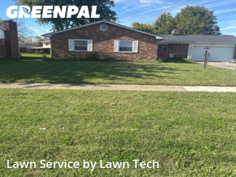 Yard Cutting in Trotwood, 45426, Weekly Mowing by Lawn Tech, work completed in Oct , 2025